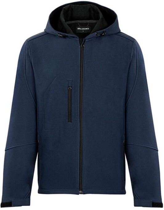Milanoro - Vestes coupe-vent et imperméables - Veste avec capuche - Marine - L