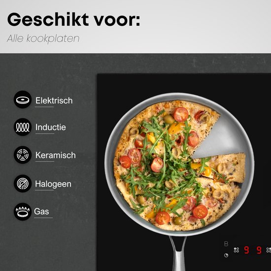 Savoré Kitchen Set de poêles à frire 3 pièces en acier inoxydable - Ø 20, 24, 28 cm Poêles - Induction - Poêles - Poêles à frire - Sets de poêles - Set de poêles à frire