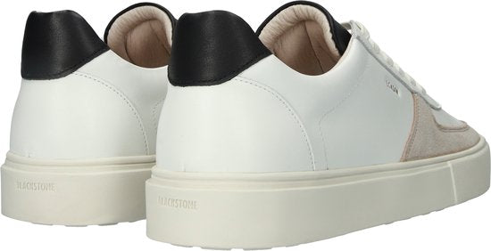 Blackstone CRAG RAGNER - DG522 White Black - Baskets (basses) - Hommes - Blanc - Taille : 42