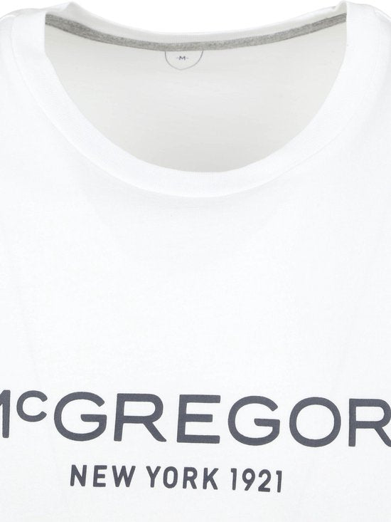 McGregor Essential T-Shirt Logo Blanc - Taille L - Homme