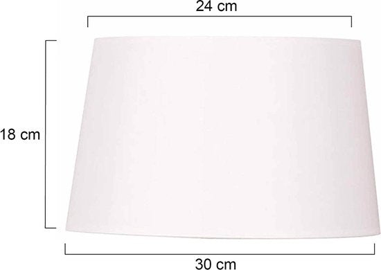 Abat-jour Mexlite Gramineus - Blanc