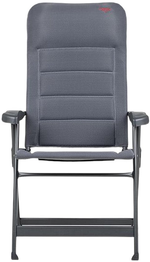 Crespo - Chaise de plage - M - AP/237 - Air-Deluxe - Compact - Gris - Modèle 2025