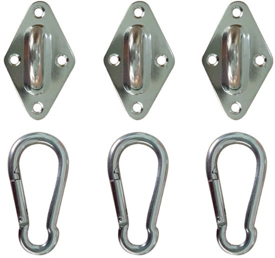 Hortensus - DESTOCKAGE : Toile d'ombrage triangulaire ou carrée en gris ou taupe - Quadrangulaire - Gris - 3,6 m