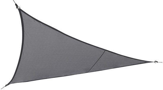 Hortensus - DESTOCKAGE : Toile d'ombrage triangulaire ou carrée en gris ou taupe - Quadrangulaire - Gris - 3,6 m