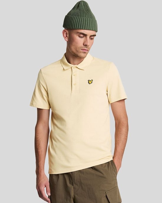 Lyle and Scott Sport SS Polo Hommes Beige S