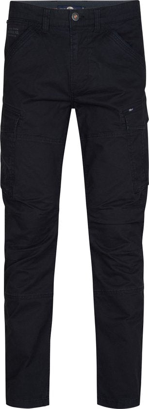 Pantalon cargo Petrol Industries pour homme - Shellfront - Pantalon - Menswear - Noir - Taille W32L32