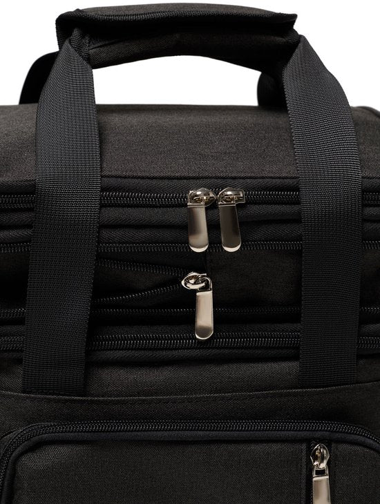 Cool Bag Lunch - Cool Bag Small - 15 Liter Lunch Bag Adult - Lunch Bag for Women & Men - Black - Sunflake