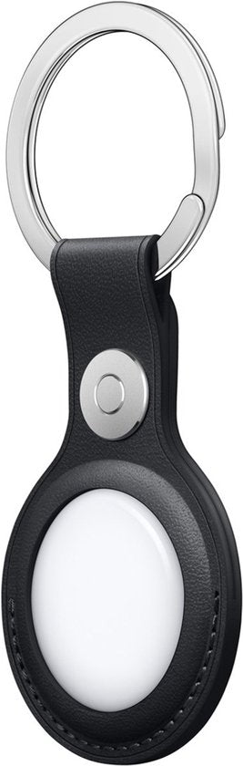 Apple - Porte-clés Airtag - cuir - Noir