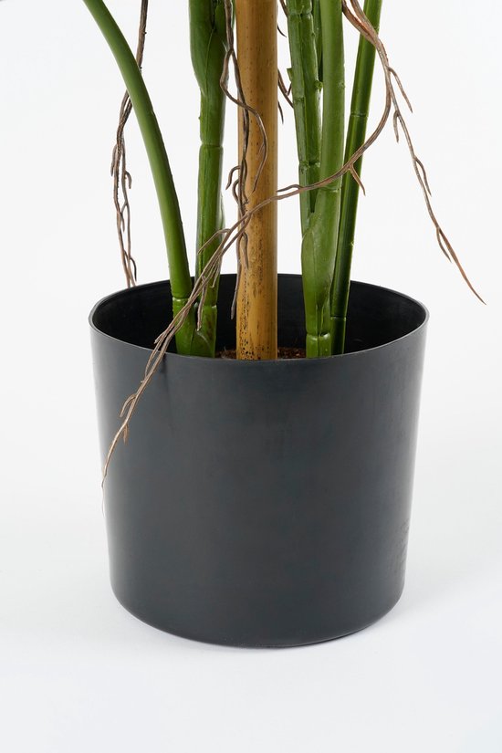 Mica Decorations Arbre Monstera Plante Artificielle - H140 x Ø120 cm - Vert