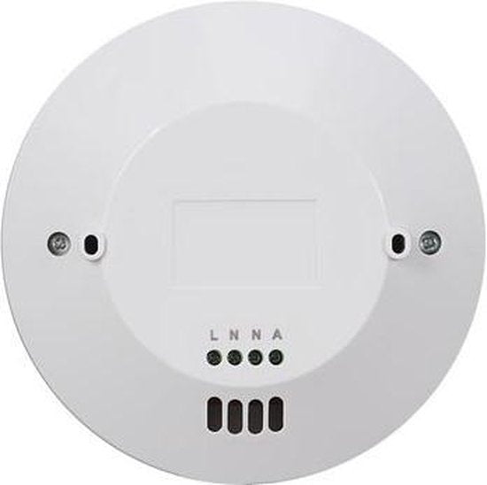 Perel Détecteur de mouvement, PIR, portée de 6 m, angle de détection de 360°, IP20, utilisation intérieure, montage au plafond, blanc