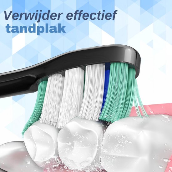 VAIVE Set de têtes de brosse à dents - 6 pièces - Sonic Wave Precision X8900
