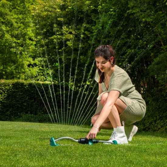 VONROC Arroseur de jardin - Arroseur oscillant - Surface d'arrosage : max. 280m².