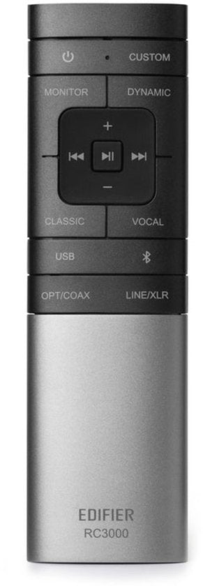 Edifier - S3000MKII Premium Active 2.0 Speakers - 256 W RMS - Black & Brown Wood - Hi-Res Audio & Bluetooth 5.0 - Wirelessly Connected System - Ultimate Sound Experience