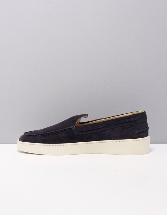 Greve 2301 mocassins hommes bleu 2948 profondo suede 43.5 (9+)