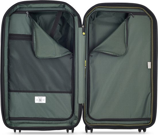 Valise DELSEY PARIS - avec 4 roues doubles 73 Anthracite - Gris foncé