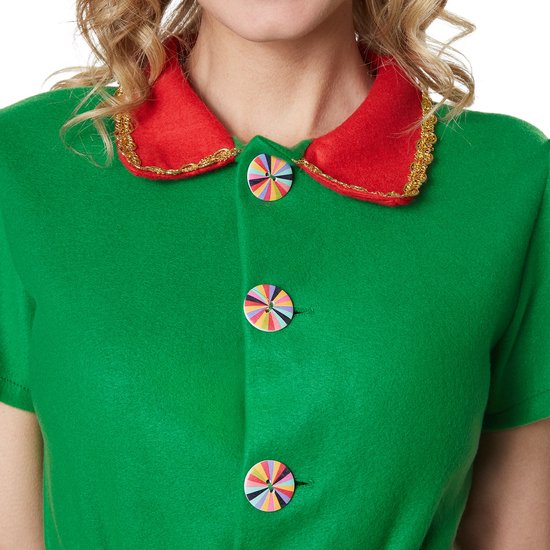 Dressforfun Crafty Christmas Elf XL - déguisement halloween déguisement fête carnaval déguisement fête - 302761
