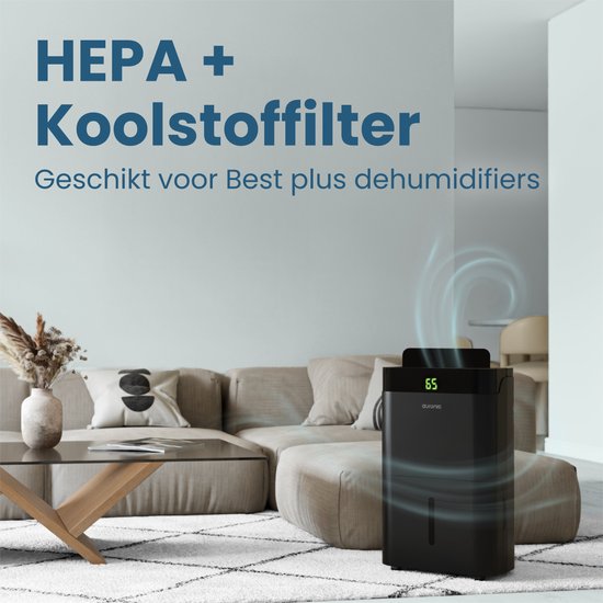 Filtre HEPA pour déshumidificateur Auronic - Convient uniquement aux modèles de la série Best Plus