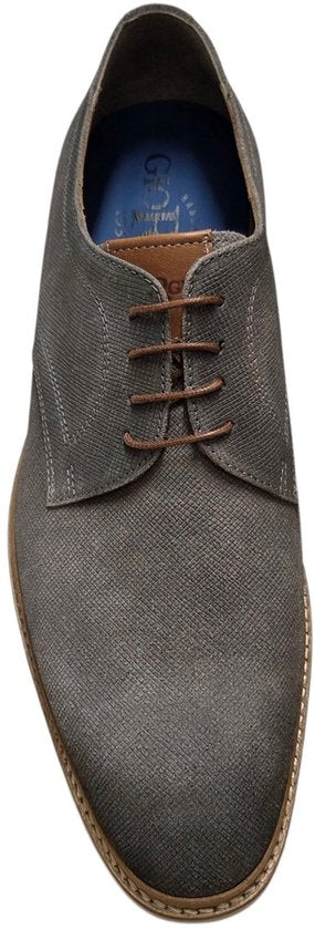 Giorgio 8582804 Daytona 46 Gainsboro Fine Lace Shoes Green Leather Men - Green - 44
