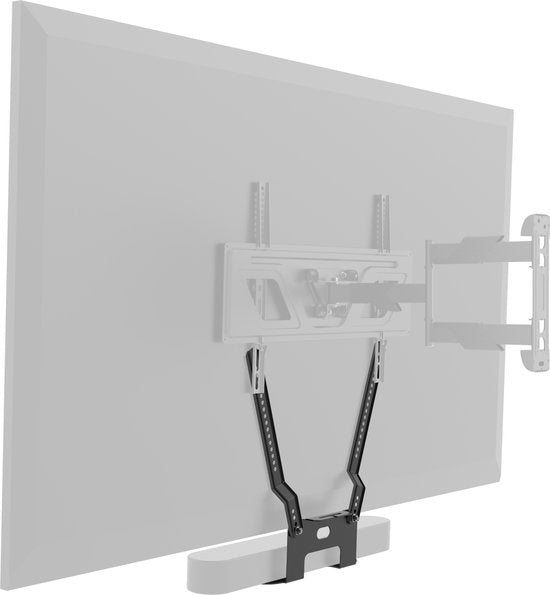 Support TV pour barre de son Sonos Beam - Montage de la barre de son Sonos Beam sous le téléviseur
