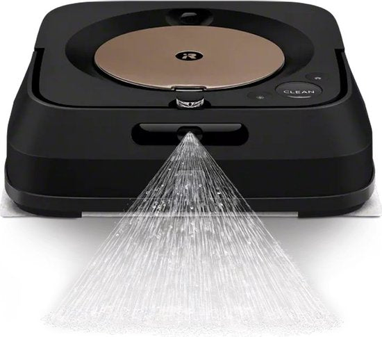 iRobot Braava Jet M6 - Robot laveur - Noir - M6132 - Robot laveur - Avec application - Assistant vocal - Goole & Alexa - Smartmapping