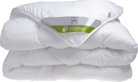 Vitality Pur Summer Duvet - 200x200 - Double - Couette fine et légère - Respirante et antiallergique - Idéale pour les nuits chaudes