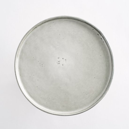 Mica Decorations Tabo Assiette à gâteau - H10 x Ø27 cm - Gris