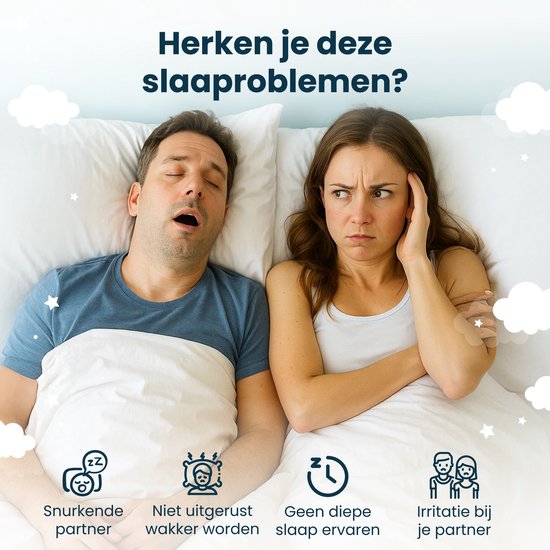 DreamCare Anti Snore Brace - Anti ronflement - Attelle anti ronflement - Ajustable - Attelle anti ronflement - Produits anti ronflement - Sans Bpa