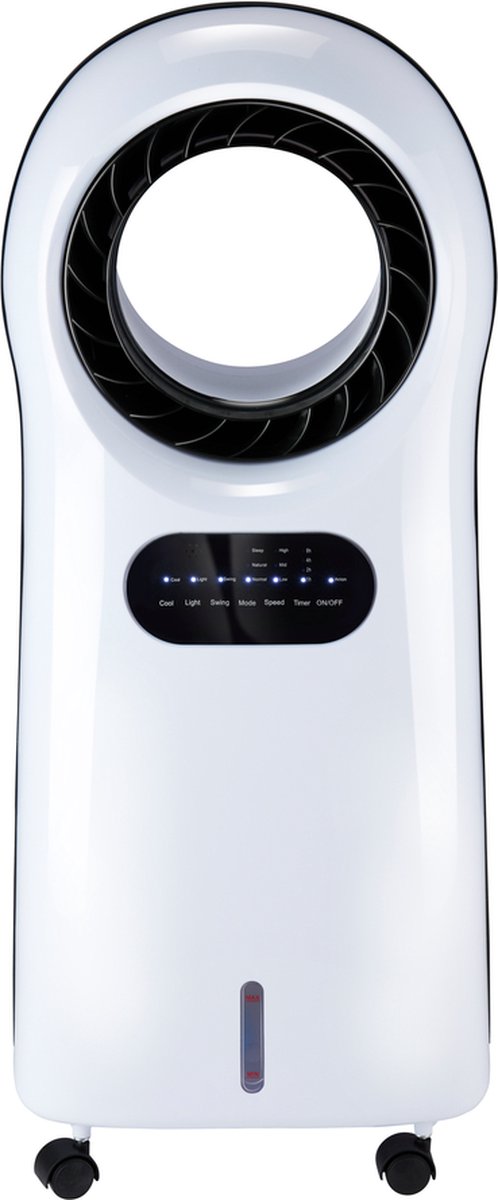 Lifetime Air Refroidisseur d'air - 55dB - 3.5L - 110 W - Télécommande et éléments de refroidissement inclus 32 x 23.50 x 76.50cm - Blanc