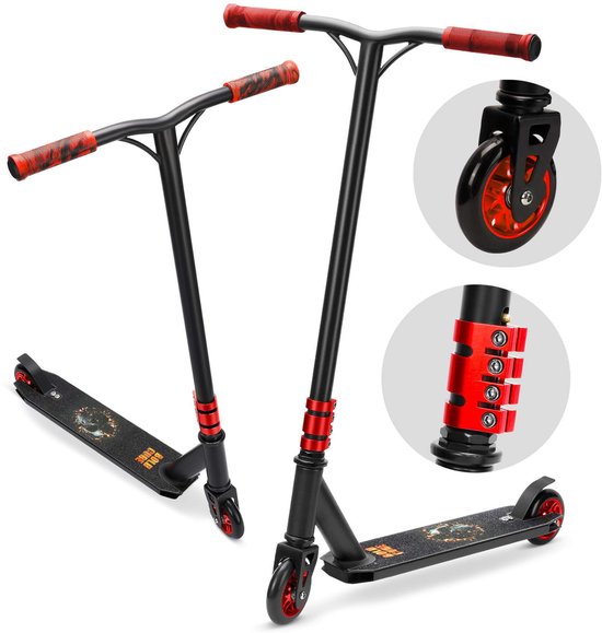 BOLDCUBE Deluxe Stuntstep - Noir