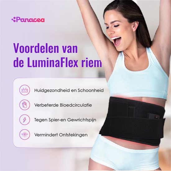 TheraFlex Infrared Lamp Infrared Belt Backband Red Light Therapy - Muscles et articulations - Lombalgie