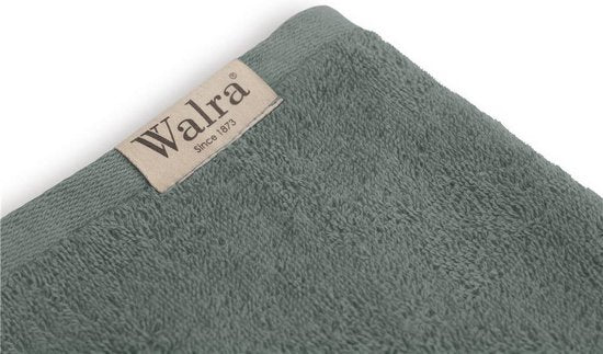 Walra Serviette de bain en coton doux (PP) - 50x100 - 100% coton - Vert Armée