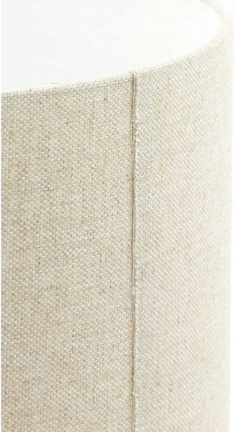 Light & Living Abat-jour cylindrique Livigno - Naturel - Ø40x30cm - pour lampes de table, lampadaires, suspensions