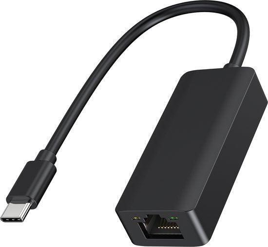 Nuvance Ethernet Adapter - USB C - 1000 Mbps - USB C to Ethernet - Internet - Network - Lan - Adapter