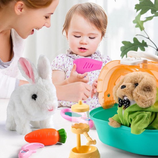 1Jouet électrique pour enfants - aboiement - 18 accessoires - 2 3 4 5 ans