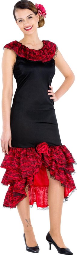 Dressforfun déguisement femme passionnée d'espagnol Antonia Lopez XL - déguisement halloween déguisement carnaval déguisement carnaval déguisement carnaval - 300634