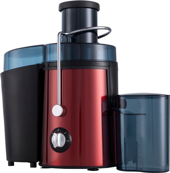 Fuegobird L811 - Extracteur de jus rapide - acier inoxydable - 400watt - Rouge