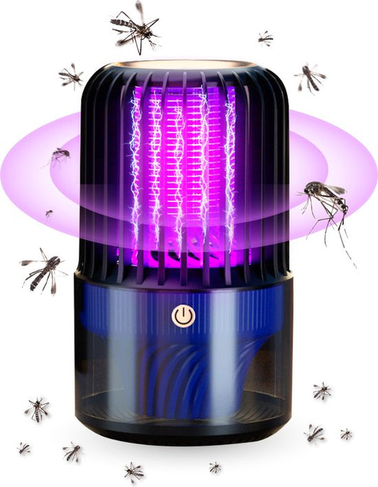 Nuvance - Lampe anti-moustiques - multicolore - 11x11x20 cm