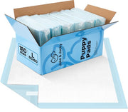Jake and Jacky 180 pieces Puppy Training Pads with Adhesive Strip - toilet training dog - Pee pads dog - dog toilet 60 x 60 cm