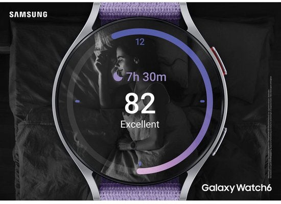 Samsung Galaxy Watch6 Series Smartwatch Hommes/Femmes - Smartwatch Android - Montre de sport avec cardiofréquencemètre - écran AMOLED - plus de 90 séances d'entraînement - Google Wallet - IP68