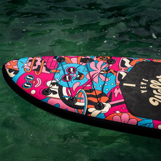 Matchu Sports - SUP board - Designed by Yeye Weller - Limited ART collection - Stand up paddle board - 320x81x15 - Inflatable - Premium quality