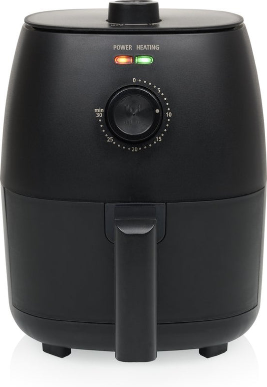 Airfryer Tristar FR-9014 - Mini Friteuse - 2 litres - Friteuse compacte à air chaud pour 1 à 2 personnes - 1150W - Friture à faible teneur en matières grasses - Noir