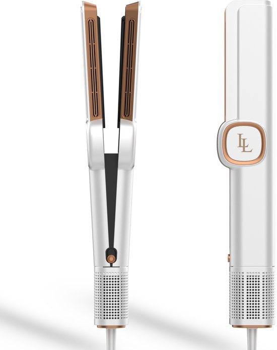 Largolash Hairstrait Straightener Wet-to-Dry - 2 in 1 - Airstraight - Dupe - Hair dryer & Straightener - Coldshot - 80ºC to 140ºC