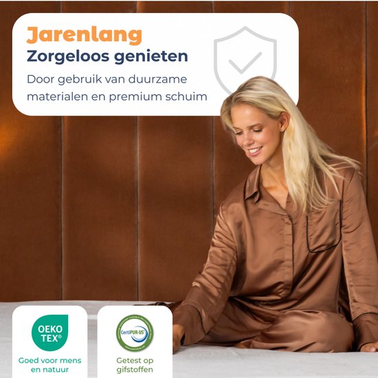 Best Life Matelas 140x200 cm - Matelas à mémoire de forme et mousse froide - 18 CM - 3 couches