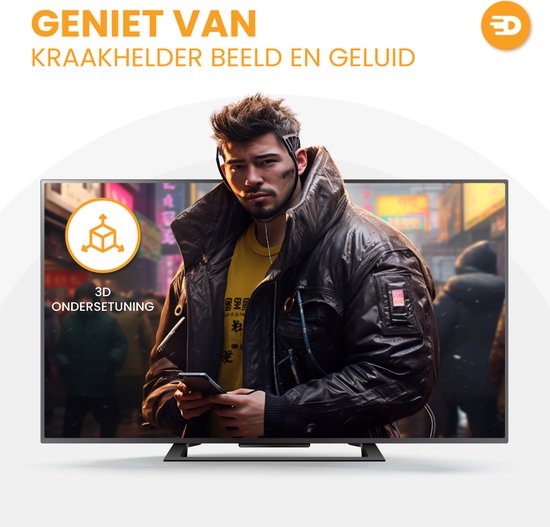 Drivv. Câble HDMI Premium 2.0 - Ultra HD 4K 60 Hz - HDMI vers HDMI - Convient à Xbox Series X & PS5 - 1 mètre - PVC - Gris