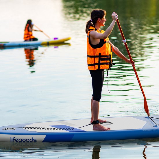Pompe à air électrique 2-en-1 Auronic - Batterie 4000 mAh - 12-17V - 20 PSI - a.o. SUP Board, Airbed, Kayak, Kite & Tent - Gonfler/Dégonfler