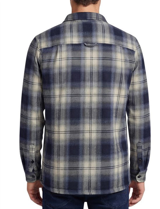 Superdry - Miller Jack Wool Blue - Homme - Taille M - Modern-fit
