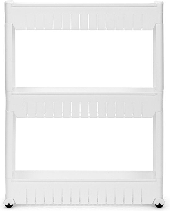 Home&Comfort Chariot de cuisine à roulettes - Rangement compact - 3 étages