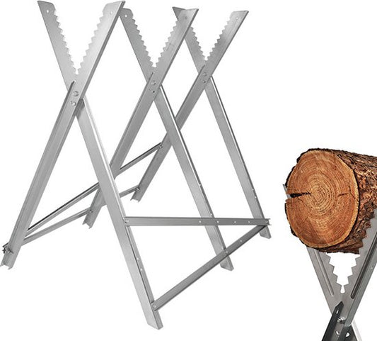 Haushalt Metal Saw Stand - Adjustable - 79.5 x 78 x 85 CM - Metal colour
