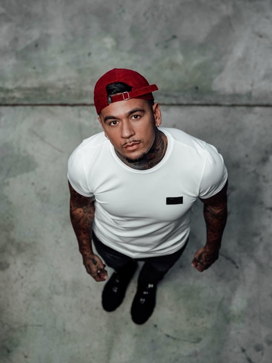 AB Lifestyle - T-shirt - Platinum Tee | Bright White - Homme - Taille : XS