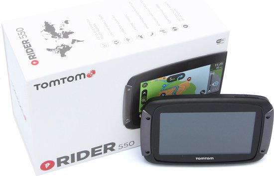 TomTom Rider 550 - Navigation moto - Monde